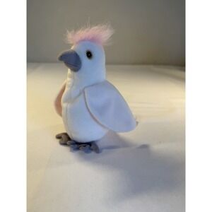 Ty Beanie Babies Kuku Cockatoo Bird 1997